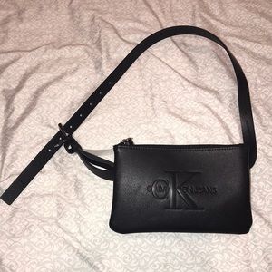 Calvin Klein Black Belt Bag